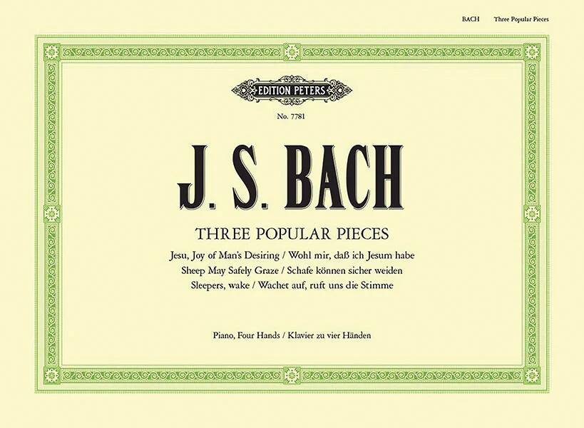 3 Popular Pieces from Cantatas BWV 140, 147, 208 - Bach/Duck - 1P4H - Book