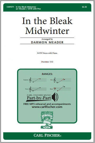 In the Bleak Midwinter - Rossetti/Holst/Meader - SATB