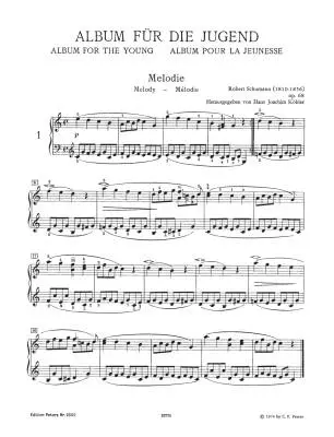 Album for the Young, Op.68 - Schumann/Kohler -  Piano - Book