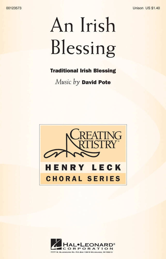 An Irish Blessing - Pote - Unison