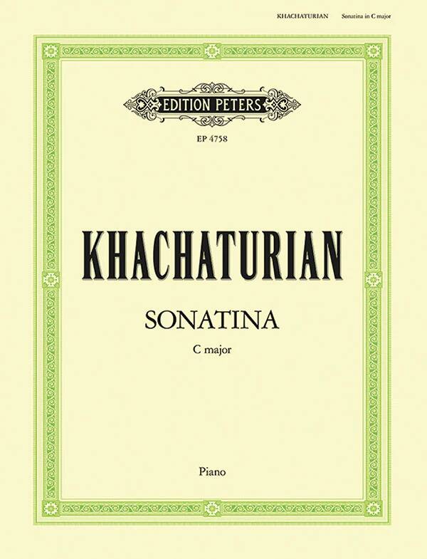 Sonatina in C - Khachaturian - Piano - Sheet