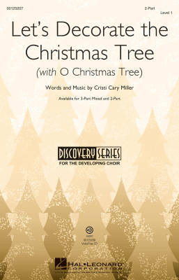 Hal Leonard - Lets Decorate the Christmas Tree - Miller - 2pt