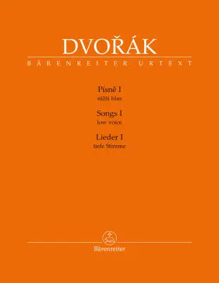 Baerenreiter Verlag - Songs I - Dvorak/Hajek - Low Voice/Piano - Book