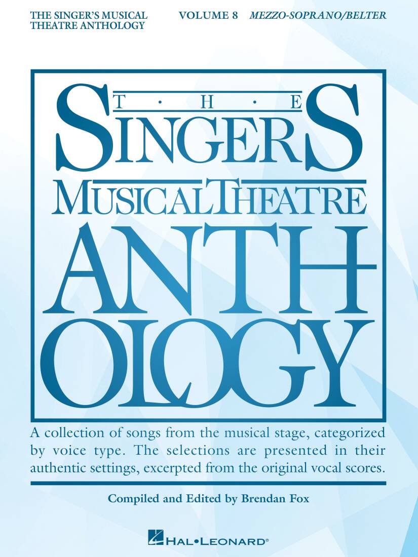 The Singer\'s Musical Theatre Anthology Volume 8 - Mezzo-Soprano/Belter/Piano - Book