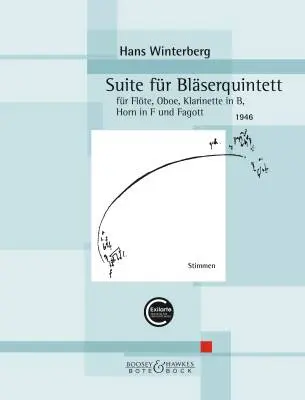 Boosey & Hawkes - Suite for Blaserquintett - Winterberg - Woodwind Quintet