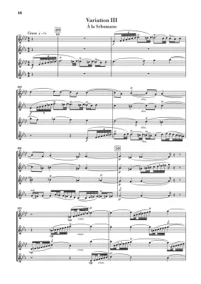 Saxophone Quartet B Flat Major, Op. 109 - Glazunov - Study Score