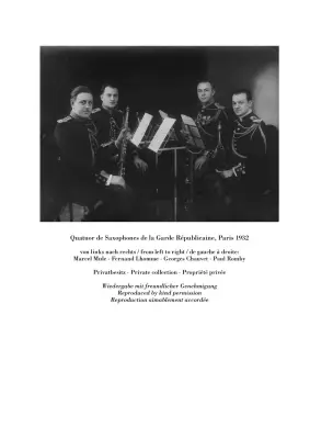 Saxophone Quartet B Flat Major, Op. 109 - Glazunov - Study Score