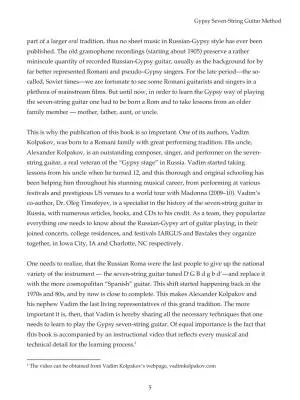 The Kolpakov Method for Russian Gypsy Guitar - Book/Audio Online