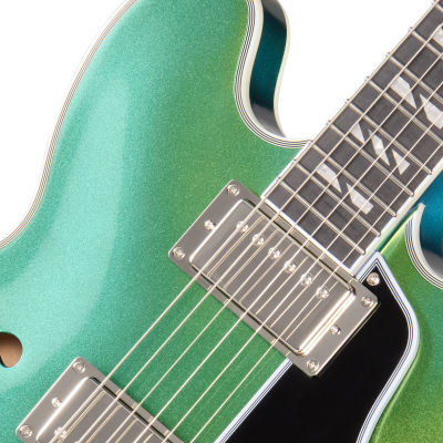 Futura ES-355 Electric Guitar with Gigbag - Dragonfly Shift