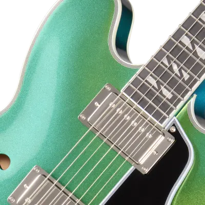 Futura ES-355 Electric Guitar with Gigbag - Dragonfly Shift