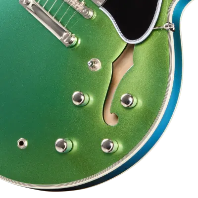 Futura ES-355 Electric Guitar with Gigbag - Dragonfly Shift