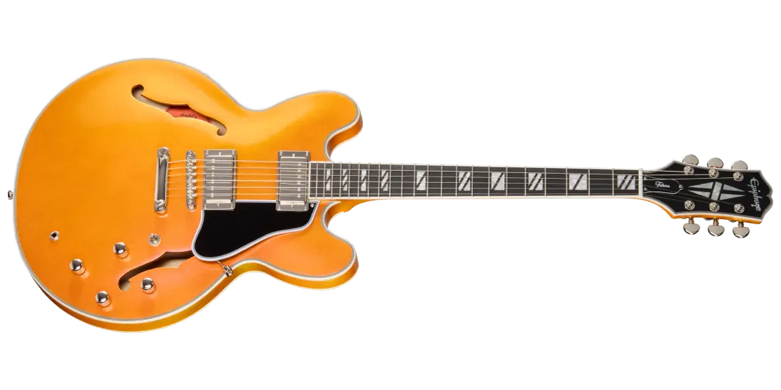 Futura ES-355 Electric Guitar with Gigbag - Firestorm Shift