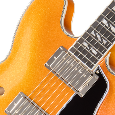 Futura ES-355 Electric Guitar with Gigbag - Firestorm Shift