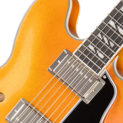 Futura ES-355 Electric Guitar with Gigbag - Firestorm Shift