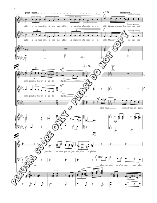 Mon Pays (ce nest pas un pays) -Vigneault/Nickel - SATB