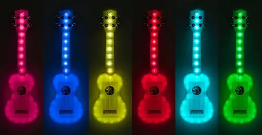 Light Tone Colour-Changing Soprano Ukulele