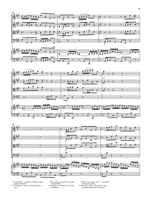 Harpsichord Concerto No. 4 A Major, BWV 1055 - Bach/Minuth/Mullemann - Full Score