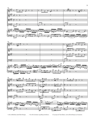 Harpsichord Concerto No. 4 A Major, BWV 1055 - Bach/Minuth/Mullemann - Full Score