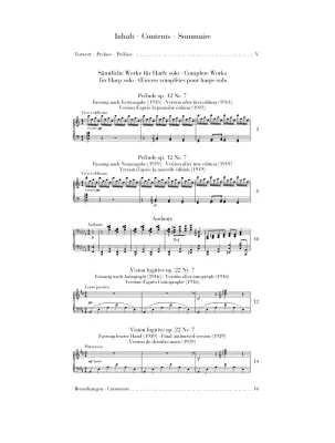 Complete Works - Prokofiev/Gneissl - Harp - Book