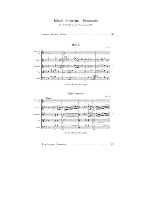 March K. 445 and Divertimento K. 334 - Mozart/Loy - Chamber Ensemble