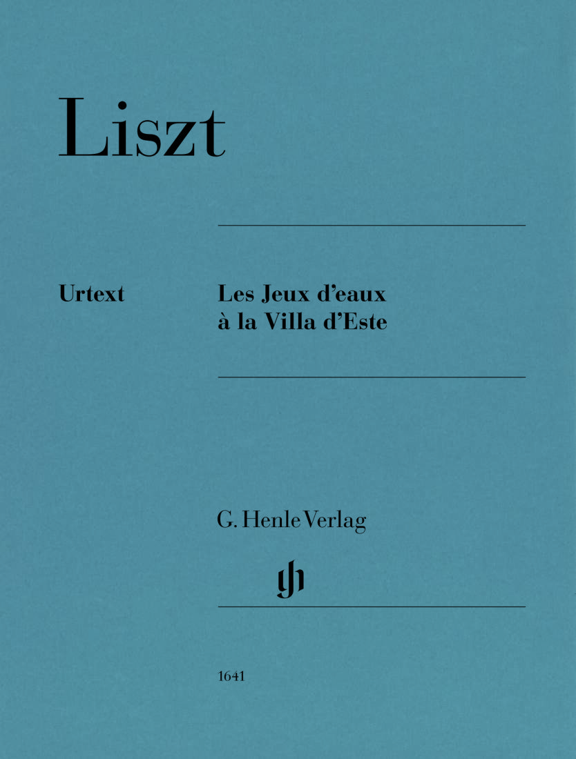 Les Jeux d\'eaux a la Villa d\'Este - Liszt/Jost - Piano - Sheet