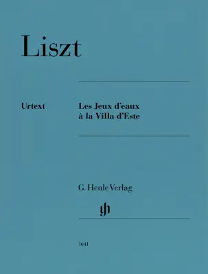G. Henle Verlag - Les Jeux deaux a la Villa dEste - Liszt/Jost - Piano - Sheet