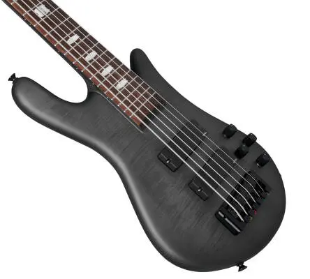 Euro 6 LX 6-String Bass Guitar - Black Stain Matte