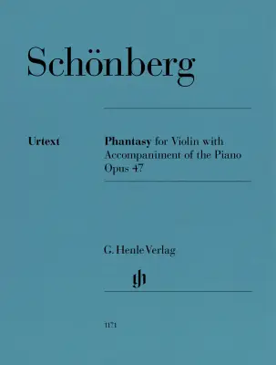 G. Henle Verlag - Phantasy Op. 47 - Schoenberg/Fess - Violin/Piano - Sheet