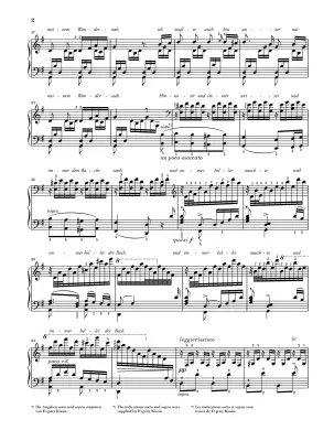 Wohin? from \'\'Die Schone Mullerin\'\', D 795 - Liszt/Lindmayr-Brandl - Piano - Sheet