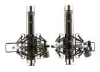Apex - Matched Pencil Mics - Black\/Chrome