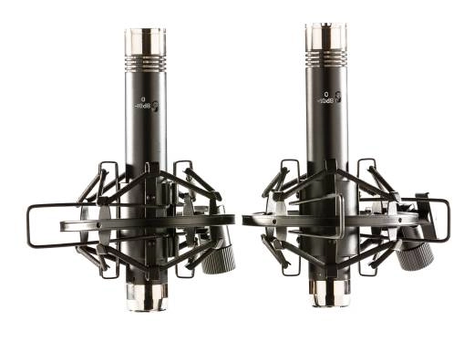 Apex - Matched Pencil Mics - Black/Chrome