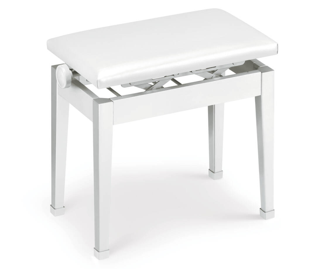 CB-30WE Adjustable Piano Bench - White