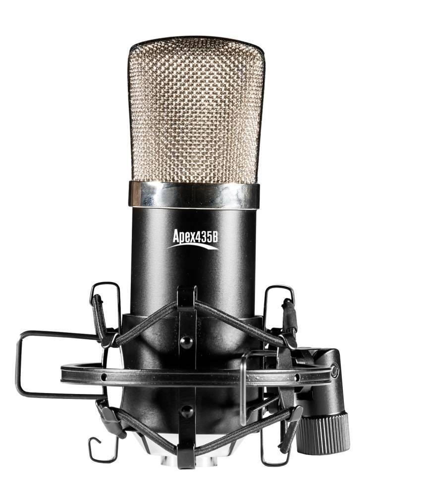 Compact Studio Condenser Mic with Case - Black