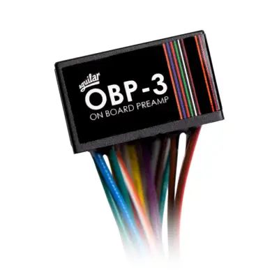 Aguilar - OBP-3SK/PP Preamp with Stacked Bass/Treble Pot and Push/Pull Mid Pot