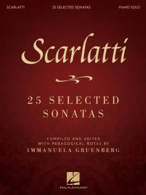 Hal Leonard - 25 Selected Sonatas - Scarlatti/Gruenberg - Piano - Book