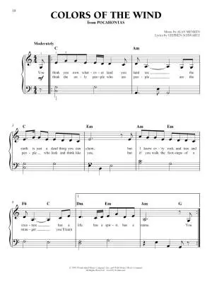 Disney Princess: Easy Piano Collection - Book