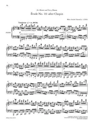 12 Etudes for Piano in All the Minor Keys - Hamelin - Piano - Book