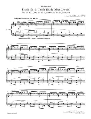 12 Etudes for Piano in All the Minor Keys - Hamelin - Piano - Book