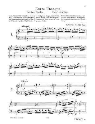 160 Eight-Bar Exercises, Op. 821 - Czerny - Piano - Book