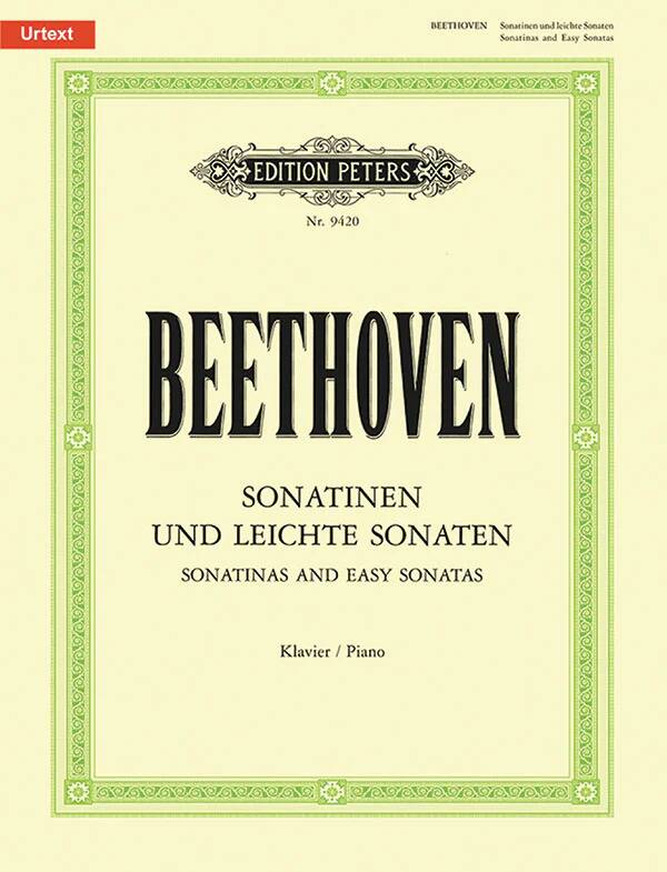 Sonatinas and Easy Sonatas - Beethoven/Hauschild/Erber - Piano - Book