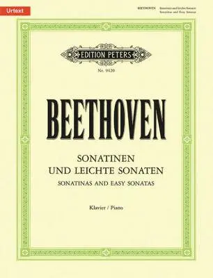 C.F. Peters Corporation - Sonatinas and Easy Sonatas - Beethoven/Hauschild/Erber - Piano - Book