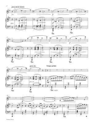 Four Characteristic Waltzes, Op. 22 - Coleridge-Taylor - Violin/Piano - Book