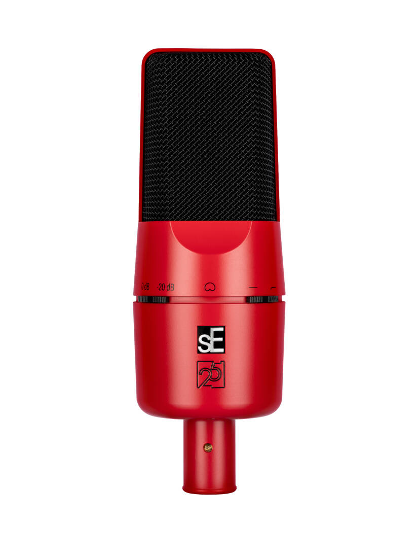 X1 A 2C 25th Anniversary Edition Condenser Microphone - Red