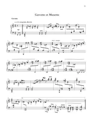 Suite a l\'Ancienne (Suite in the Old Style) - Hamelin - Piano - Book