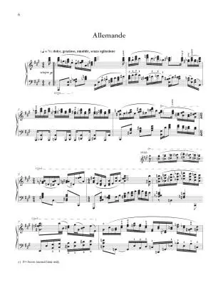 Suite a l\'Ancienne (Suite in the Old Style) - Hamelin - Piano - Book