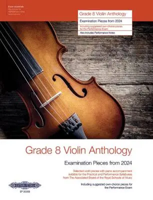 C.F. Peters Corporation - Grade 8 Violin Anthology (2024) - ABRSM - Book