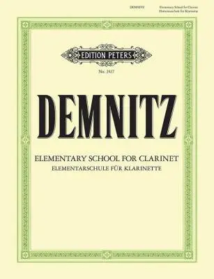 C.F. Peters Corporation - Elementary Method for Clarinet - Demnitz - Clarinet - Book