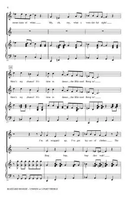 Blizzard Boogie - Miller - Choral Octavo - 2-Pt Accompanied