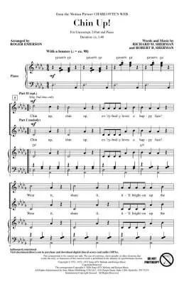 Chin Up! (from \'\'Charlotte\'s Web\'\') - Sherman/Emerson - Choral Octavo - 2-Pt Accompanied
