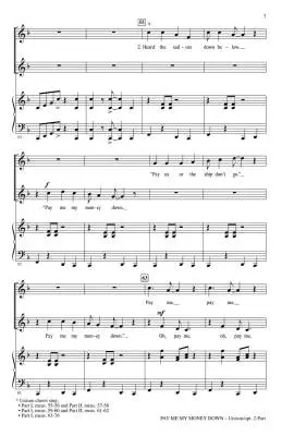 Pay Me My Money Down - Crocker - Choral Octavo - 2-Pt Accompanied